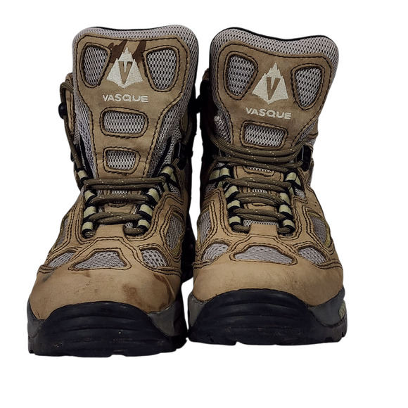Vasque Breeze XCR‎ GTX Hiking Boot Sz 6.5 Women Gore-Tex Leather Mesh Brown Camp - Picture 4 of 12